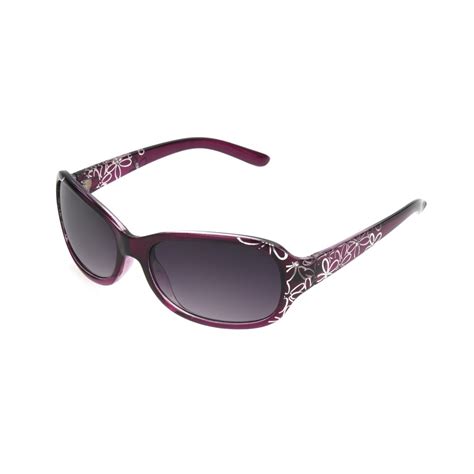 Foster Grant Foster Grant Women S Pink Rectangle Sunglasses U08