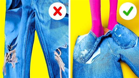 Smart Ways To Turn Old Jeans Into Something New Youtube