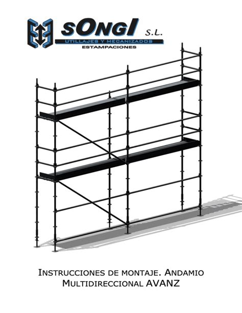 Instrucciones De Montaje Andamio Multidireccional Avanz