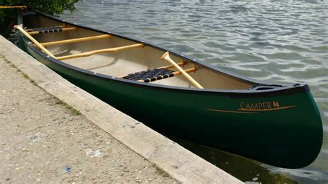 Old Town Camper 16 Royalex Green Canadian Canoe For Sale From United Kingdom