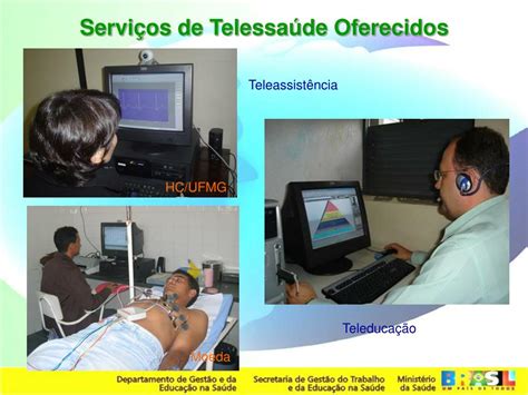 PPT Telessaúde e Telemedicina aplicadas à Atenção Básica em Saúde no