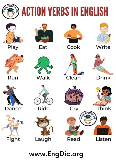 The post 300+ List of Verbs for Kids PDF and Infographics appeared ...