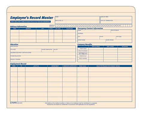 Employment Records Form | charlotte clergy coalition