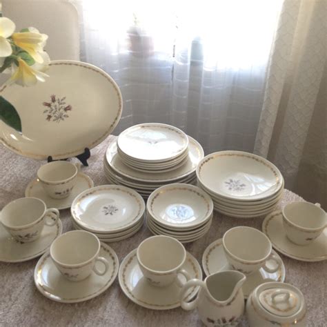 Vintage Royal China 22k Gold Dinnerware Whisper Victorian Etsy