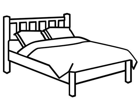 Desenhos De Cama 5 Para Colorir E Imprimir ColorirOnline