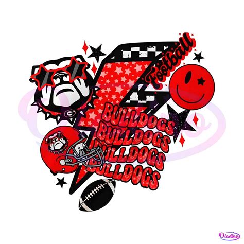 Georgia Bulldogs Football PNG NCAA Team PNG Download - Oladino