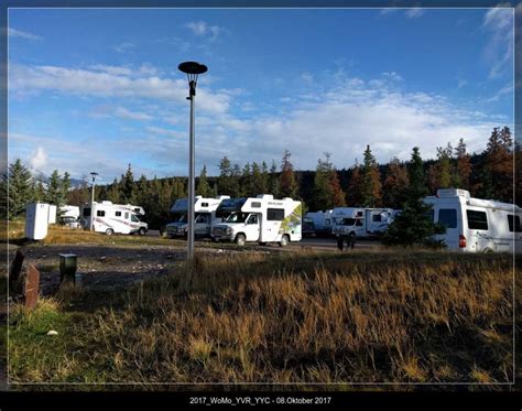 Wapiti Campground Jasper National Park Jasper Alberta Canada Womo