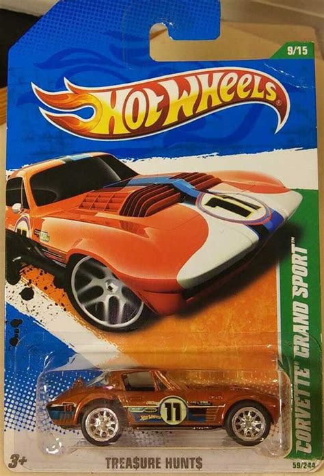 2011 Hot Wheels Corvette Grand Sport Super Treasure Hunt Mainline Trea Ure Hunt 11