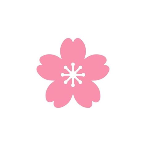 Premium Vector Cherry Blossom Icon Vector Sakura Illustration