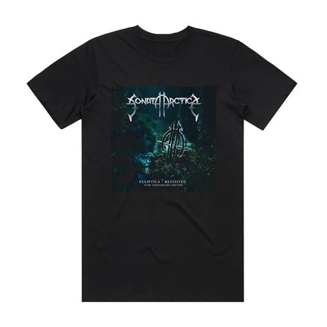 Sonata Arctica Ecliptica Revisited Album Cover T Shirt Black Album