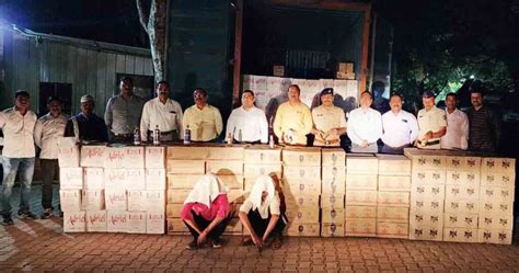 Pune Liquor Transported In Guise Of Medicines Seized By State Excise