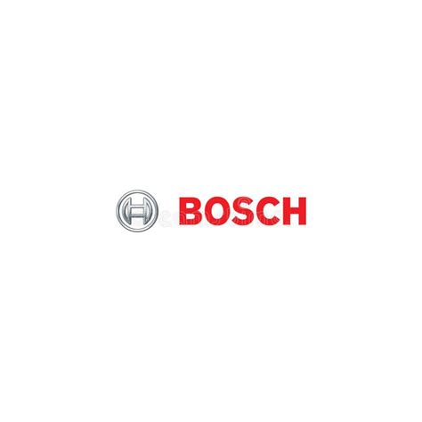 Bosch Logo on White Background Editorial Photography - Illustration of sign, editorial: 168841212