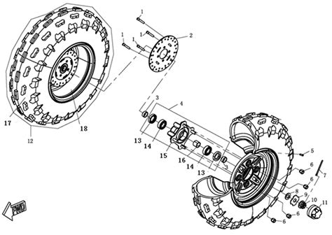 Baugruppen Rahmen Overland Aeon Quad Ersatzteile Quad