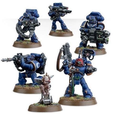 Warhammer 40000 Space Marines Devastator Squad Игротайм