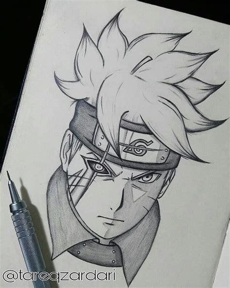 Rasengan Naruto Drawing Easy In Pencil