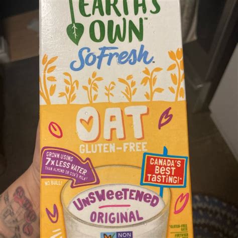 Earth S Own Oat Milk Unsweetened Review Abillion