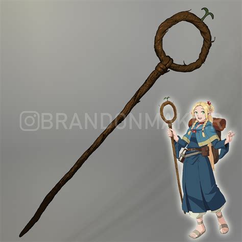 3d File Marcille Staff For Cosplay Delicious In Dungeon Dungeon Meshi