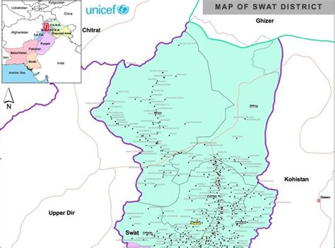 Swat Valley Map - Nehru Memorial