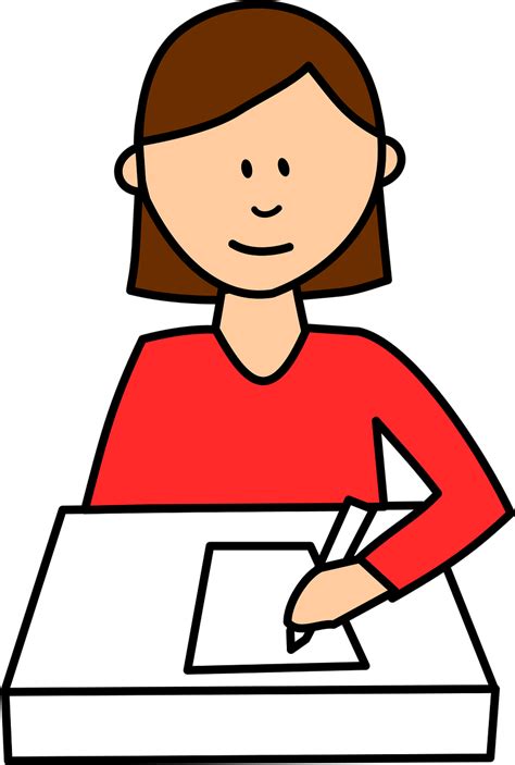 siswa membersihkan kelas kartun student images pixabay