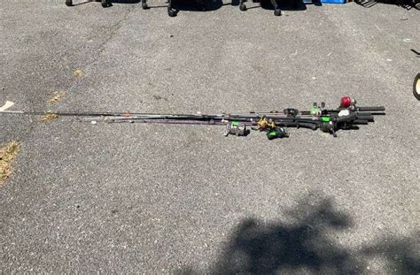 Fishing pole lot w/reels - Hash Auctions