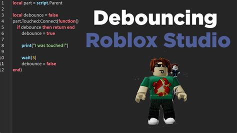 How To Make A Cooldown With Debounce Roblox Studio Youtube