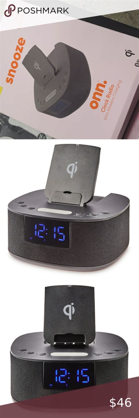 New Clock Radio with Wireless Charging & Bluetooth Speaker in 2024 ...