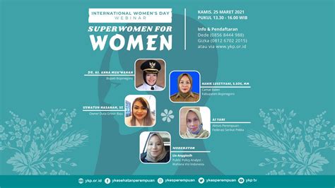 Webinar Superwomen For Women Iwd2021 Youtube