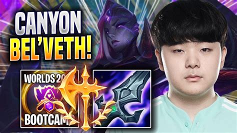 CANYON IS SO CLEAN WITH BEL VETH DK Canyon Plays Bel Veth JUNGLE Vs