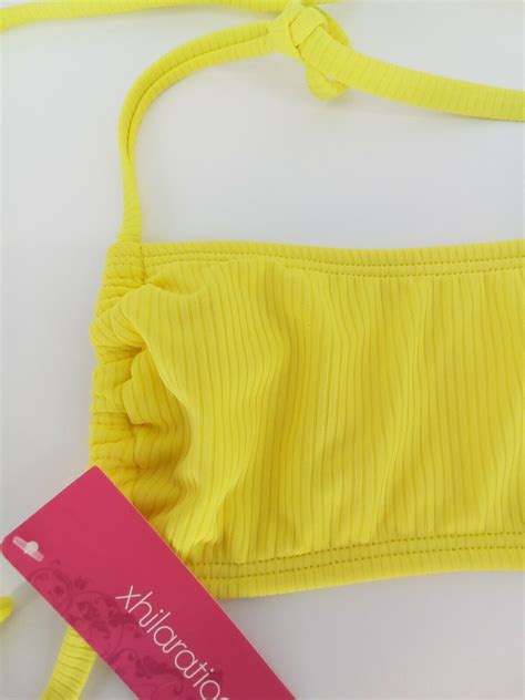 Bathing Suits For Women Size Xs Xhilaration Apron Front Bralette Bikini