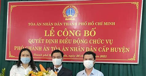 Nhân Sự Mới Tand Quận Phú Nhuận Tphcm Báo Pháp Luật Tp Hồ Chí Minh