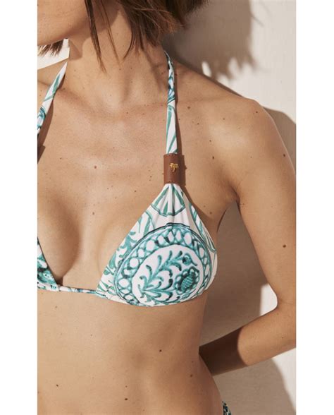 Bikini Tops Top Bikini Media Azul Brand Agua De Coco