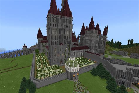 Hogwarts castle map minecraft - domedsae