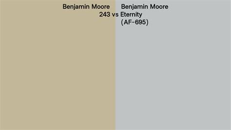 Benjamin Moore Vs Eternity Side By Side Comparison