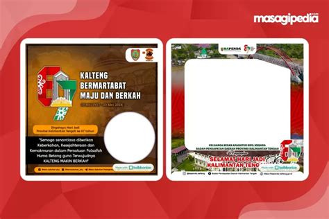 Dirgahayu Kalteng Cek Twibbonize Hari Jadi Kalimantan Tengah Ke