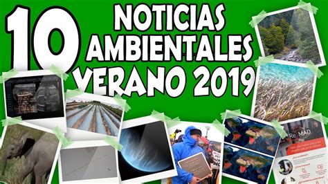 10 Noticias Ambientales Destacadas Verano 2019 Información Y