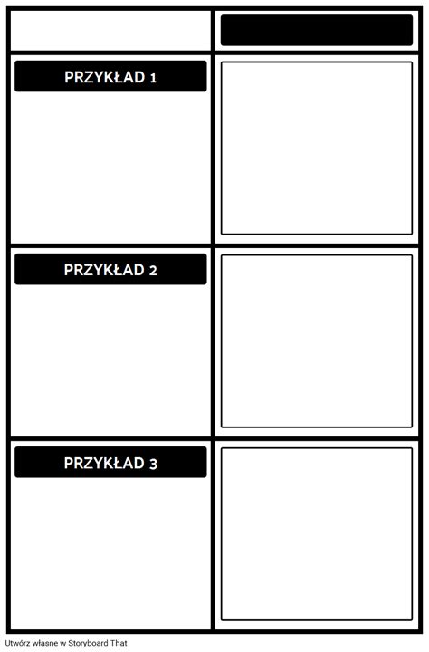 Przyk Ady Siatki Storyboard Przez Pl Examples