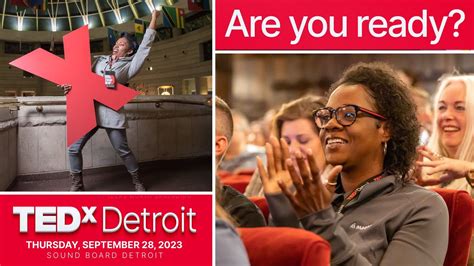 Are You Ready Tedx Returns To Detroit 92823 Youtube