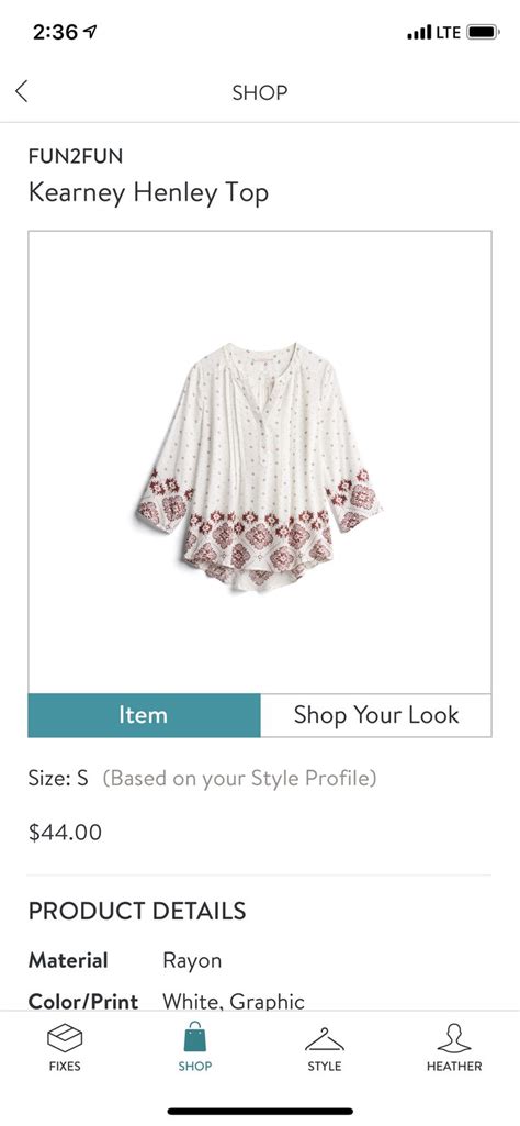 Pin On Current Stitch Fix Wish List Henley Top Stitch Fix My Style