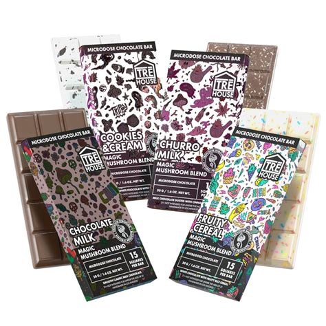 Buy Bulk Microdose Chocolate Bar Polkadotshroombars