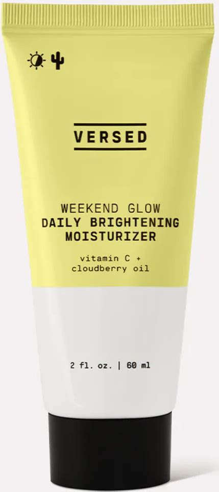 Versed Weekend Glow Daily Brightening Moisturizer Ingredients Explained