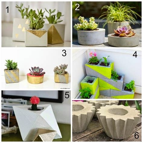 22 Seriously Cool Cement Projects You Can Make At Home - DIY Craft Projects