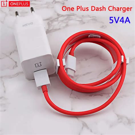 Original Oneplus T Dash Charger V A M Quick Charge Cable Usb Type