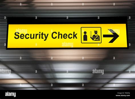 Security Checkpoint Sign