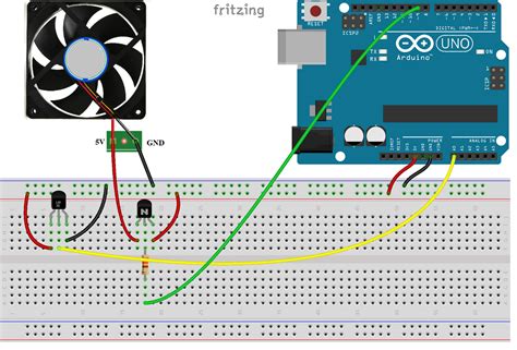 Diagrama Del Sensor De Temperatura De Pines Diagrama Bloqu