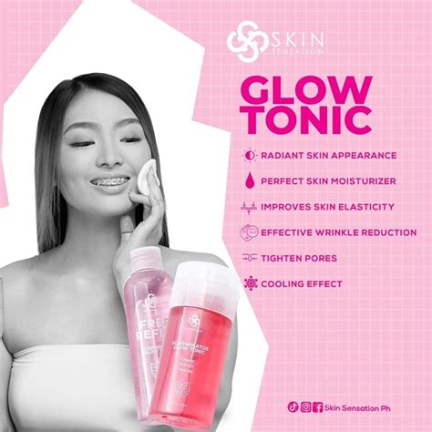 Skin Sensation Scarminator Glow Tonic Ml W Free Refill Ml Bcute Kw