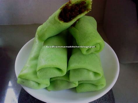 Food From Mama Kitchen Kuih Dadar Ketayap