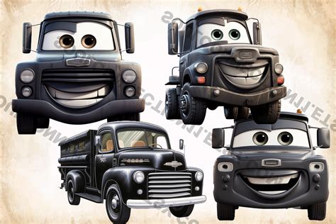 Black Cars PNG Clipart Cartoon Cars Images Bundle - Etsy