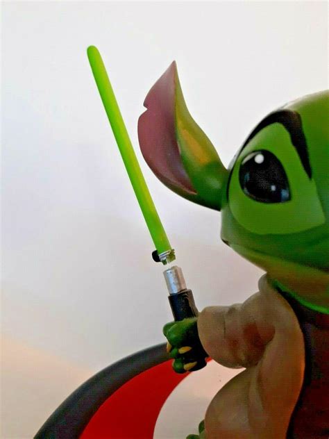 Disney Art Of Disney Stitch As Yoda Statue Lilo And Stitch Disney Parks