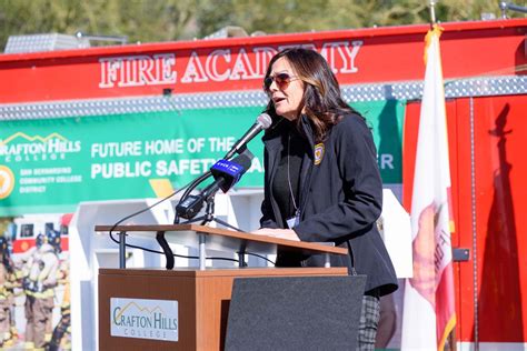 Public Safety Training Center Groundbreaking Crafton Hills College