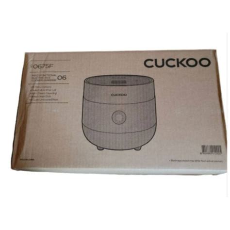 Cuckoo Cr F Cup Micom Rice Cooker And Warmer Menu Options Nonstick